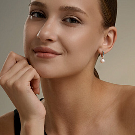 Серьги SOKOLOV - Золото 585, Жемчуг культивированный (арт. 792474)