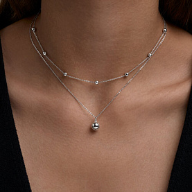 Колье Diamant - Серебро 925 (арт. 94-170-00250-1)