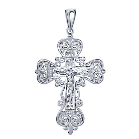 Крест Атолл - Серебро 925 (арт. 3308-925)