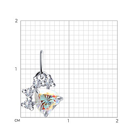 Подвеска Diamant - Серебро 925, Фианит (арт. 94130009982-DIAMANT)