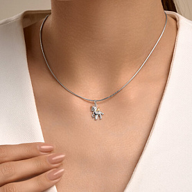 Подвеска SOKOLOV - Серебро 925, Фианит (арт. 94033346)