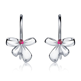 Серьги Platinum Lab. - Платина 950 (арт. ПС-029Р-01)