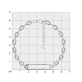 Браслет SOKOLOV - Серебро 925 (арт. 94051197)