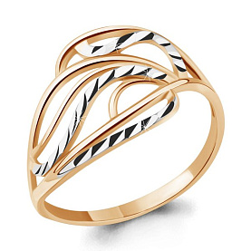 Кольцо Аквамарин - Золото 375 (арт. 51565.8)