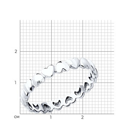 Кольцо SOKOLOV - Серебро 925 (арт. 94013751)