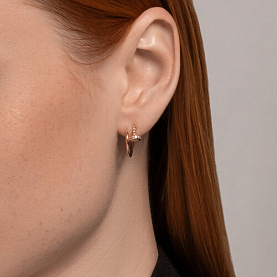 Серьги Diamant - Серебро 925, Фианит (арт. 93-122-02016-1)