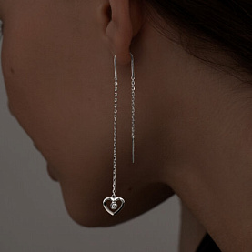 Серьги SOKOLOV - Серебро 925, Фианит (арт. 94023128)