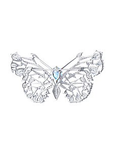 Брошь SOKOLOV - Серебро 925, Фианит (арт. 94040354)