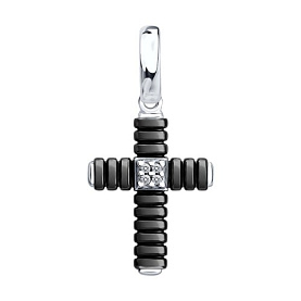 Подвеска Diamant - Серебро 925, Фианит (арт. 94-130-00245-1)