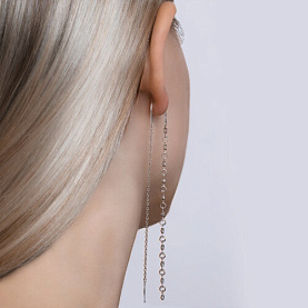 Серьги SOKOLOV - Серебро 925, Фианит (арт. 94020805)