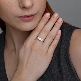 Кольцо Diamant - Серебро 925, Фианит (арт. 94-110-02151-1)