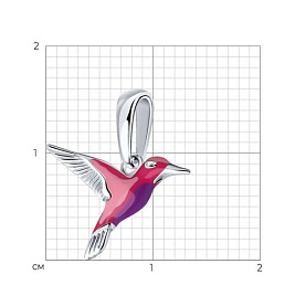 Подвеска SOKOLOV - Серебро 925, Эмаль (арт. 94033098)