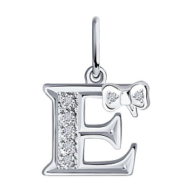 Подвеска SOKOLOV - Серебро 925, Фианит (арт. 94030473)