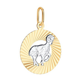 Подвеска SOKOLOV - Золото 585 (арт. 031365)