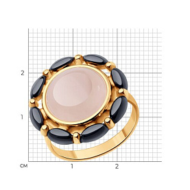 Кольцо Diamant - Серебро 925, Кварц (арт. 93-310-01695-1)