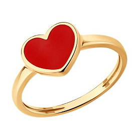 Кольцо Diamant - Серебро 925, Эмаль (арт. 93-110-02191-2)