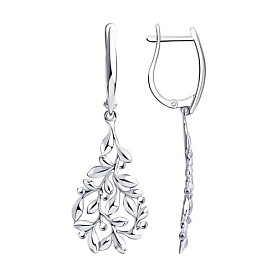 Серьги Diamant - Серебро 925 (арт. 94-121-00416-1)