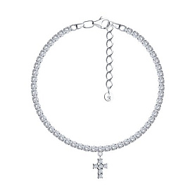 Браслет SOKOLOV - Серебро 925, Фианит (арт. 94051639)