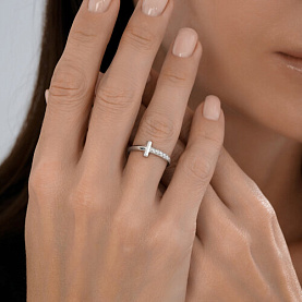 Кольцо Diamant - Серебро 925, Фианит (арт. 94-110-02308-1)