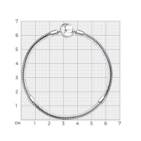 Браслет SOKOLOV - Серебро 925 (арт. 94051043)