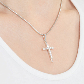 Подвеска SOKOLOV - Серебро 925, Фианит (арт. 94031380)