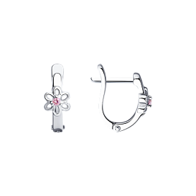 Серьги Diamant - Серебро 925, Фианит (арт. 94-120-01132-1)