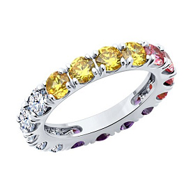 Кольцо SOKOLOV - Серебро 925, Фианит (арт. 94013900)