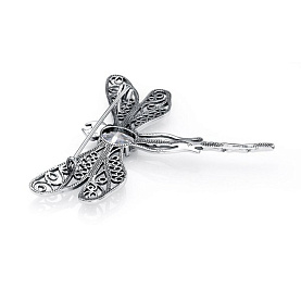 Брошь Красная пресня - Серебро 925, Фианит (арт. 13816650)