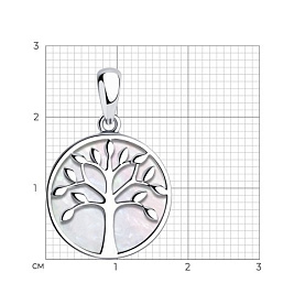 Подвеска SOKOLOV - Серебро 925, Перламутр (арт. 94032433)