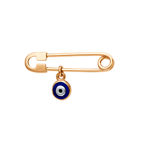 Булавка ЮФ Династия - Золото 585, Эмаль (арт. 000068-1682)