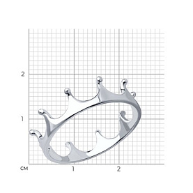 Кольцо SOKOLOV - Серебро 925 (арт. 94011445)