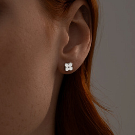 Серьги SOKOLOV - Серебро 925, Эмаль (арт. 94023113)