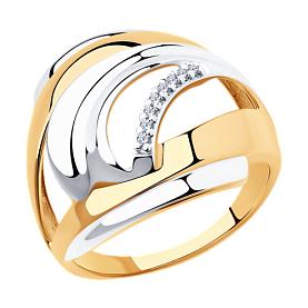 Кольцо Diamant - Серебро 925, Фианит (арт. 93-110-00427-1)