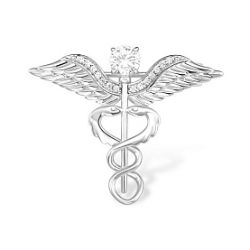 Брошь EFREMOV - Серебро 925, Фианит (арт. 15100112591-501)