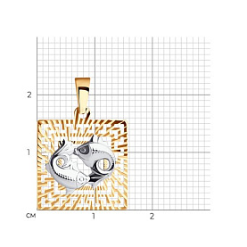 Подвеска SOKOLOV - Золото 375 (арт. 032231-4)