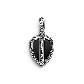Подвеска Дар - Серебро 925, Фианит (арт. П-2622оп216)