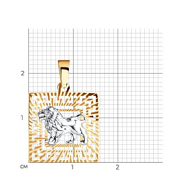 Подвеска SOKOLOV - Золото 375 (арт. 032224-4)