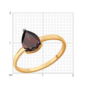 Кольцо SOKOLOV - Серебро 925, Гранат (арт. 92014660)