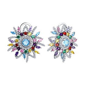 Серьги Diamant - Серебро 925, Фианит (арт. 94-120-00243-1)