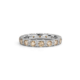Кольцо Дар - Серебро 925, Муассанит (арт. К-5183рс1620)
