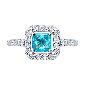 Кольцо SOKOLOV - Серебро 925, Фианит (арт. 94014739)