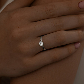 Кольцо SOKOLOV - Серебро 925, Фианит (арт. 94011811)