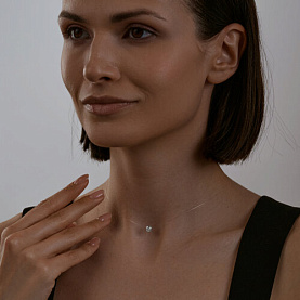 Колье SOKOLOV - Серебро 925, Фианит (арт. 94070152)