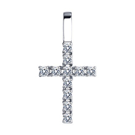 Подвеска Diamant - Золото 585, Фианит (арт. 52-130-01652-1)