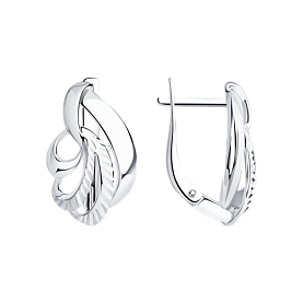 Серьги Diamant - Серебро 925 (арт. 94-120-00880-1)