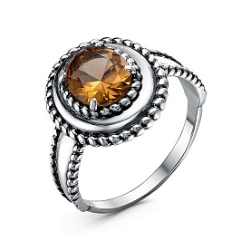 Кольцо Красная пресня - Серебро 925, Синтетический султанит (арт. 23814262-22)