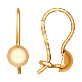 Серьги SOKOLOV - Золото 375 (арт. 020020-4)