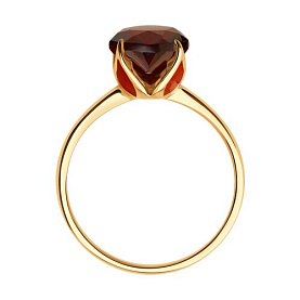 Кольцо Diamant - Золото 585, Гранат, Эмаль (арт. 51-310-02058-3)