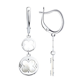 Серьги SOKOLOV - Серебро 925, Перламутр (арт. 83020286)