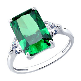 Кольцо SOKOLOV - Серебро 925, Фианит (арт. 94014700)